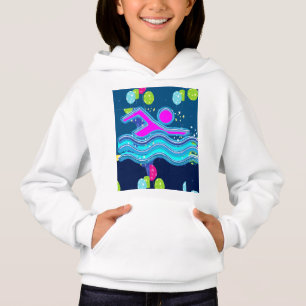 Swimming - Hobby, Exercise, Sports Hoodie