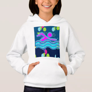 Swimming - Hobby, Exercise, Sports Hoodie