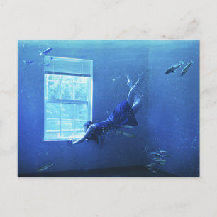 Swimming In A Room Postcard