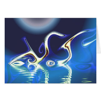 swimming in the moonlight cards