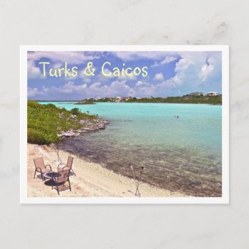 "swimming In Turks & Caicos" Postcard by whatawonderfulworld at Zazzle