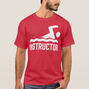 Swimming Instructor Swim Teacher Course Coach  T-Shirt