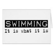 Swimming It Is (Front Horizontal)