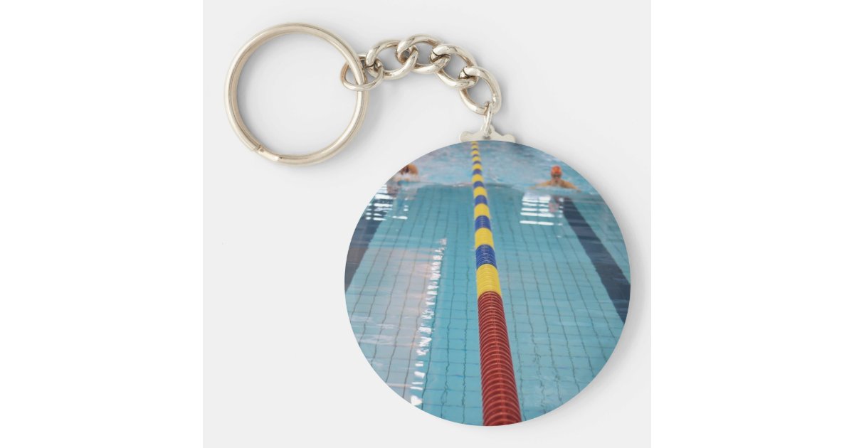 swimming keychain