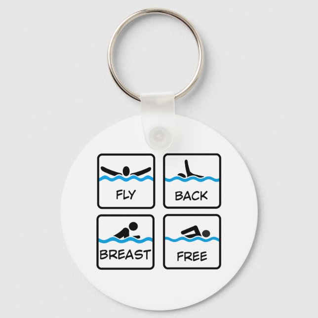swimming keychain (Front)