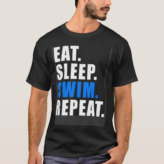 Swimming Lifeguard Women's Men's Swimming Fun T-Shirt (Front)