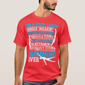 Swimming Lover Women Pool Lovin T-Shirt