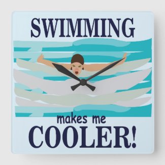 Swimming Makes Me Cooler Swimmer Swimming 