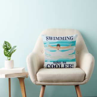 Swimming Makes Me Cooler Swimmer Swimming 