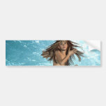 Swimming Mermaid Bumper Stickers