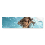 Swimming Mermaid Bumper Stickers
