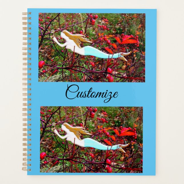 swimming mermaid planner (Front)