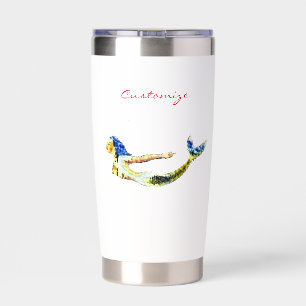 Swimming Mermaid Thunder_Cove Insulated Tumbler