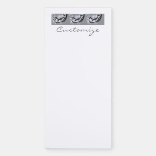 Swimming Mermaid Thunder_Cove Magnetic Notepad