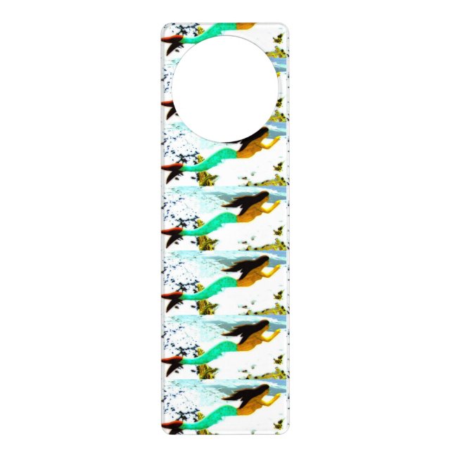 swimming mermaids hanger (Front)