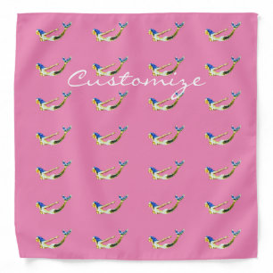 Swimming Mermaids Thunder_Cove Grey Bandana