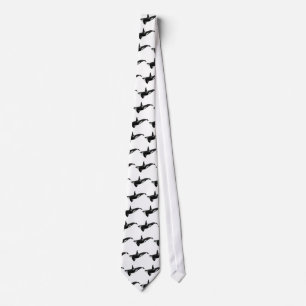 Swimming Orca Killer Whale Neck Tie