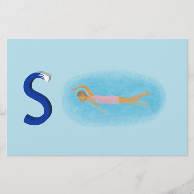 Swimming Paper (Front)