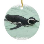 Swimming Penguin Ornament
