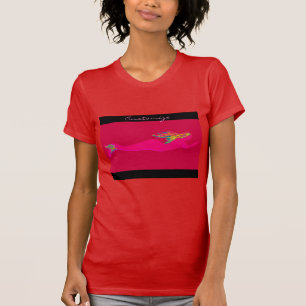 Swimming pink mermaid  T-Shirt