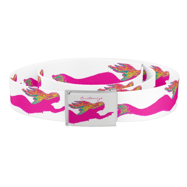 swimming pink mermaids any background Thunder_Cove Belt (Coil)