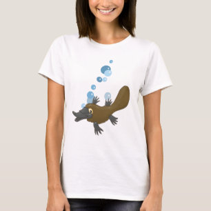 Swimming Platypus T-Shirt