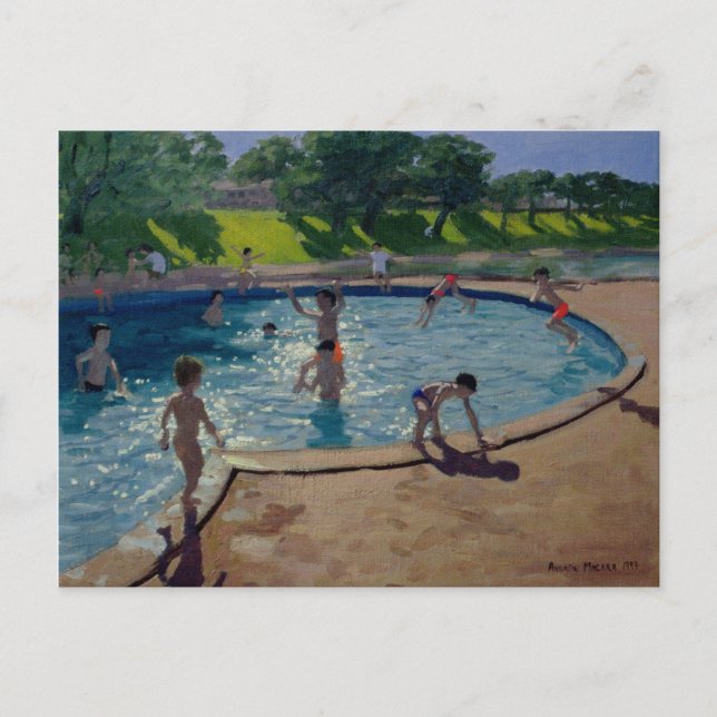Swimming Pool 1999 Postcard (Front)