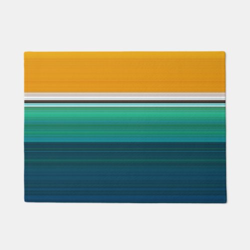 Swimming Pool Abstract Art Doormat