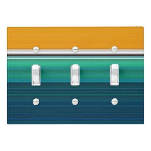Swimming Pool Abstract Art  Light Switch Cover