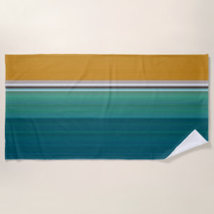 Swimming Pool Abstract Beach Towel