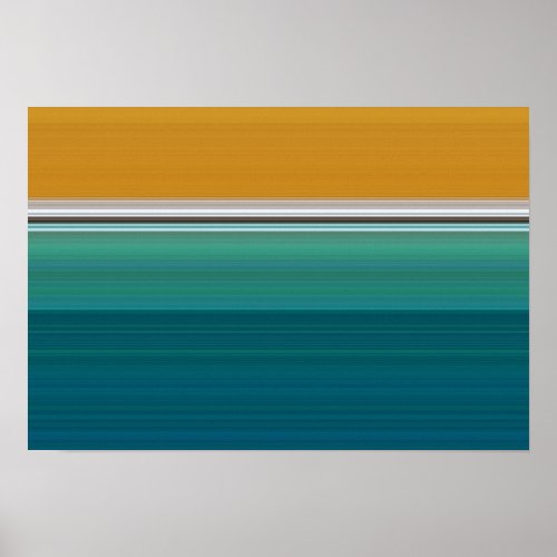 Swimming Pool Abstract Poster