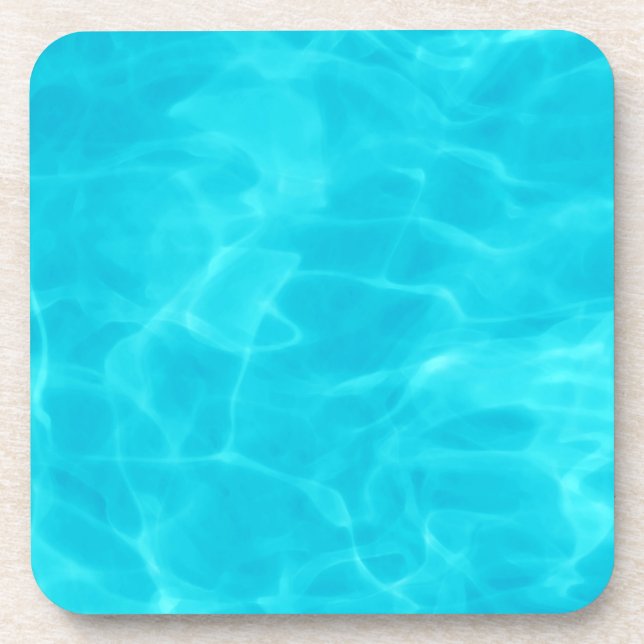 Swimming Pool Beverage Coaster (Front)