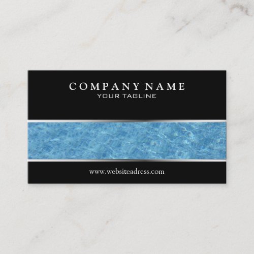 Swimming Pool Business Card