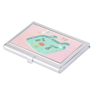 Swimming Pool Business Card Case