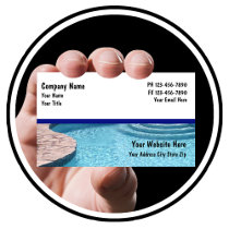 Swimming Pool Business Cards