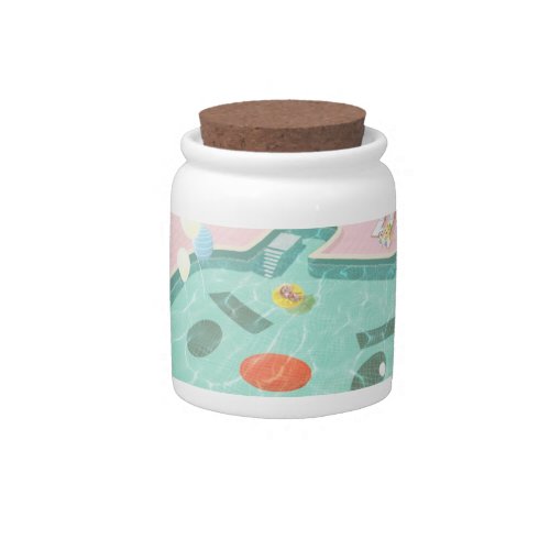 Swimming Pool Candy Jar