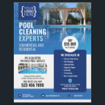 Swimming Pool Cleaning Flyer<br><div class="desc">Swimming Pool Cleaning Services Flyer, meticulously crafted to showcase the proficiency of your pool maintenance solutions. Tailor this template to encompass your specific pool cleaning offerings, from routine maintenance to specialized water treatments. Distribute this attention-grabbing flyer to effectively communicate your commitment to ensuring a hygienic and inviting swimming environment. Make...</div>