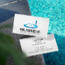 Swimming Pool Cleaning services professional Business Card