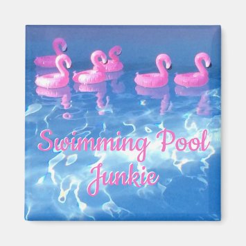 Swimming Pool Junkie - Funny Quote