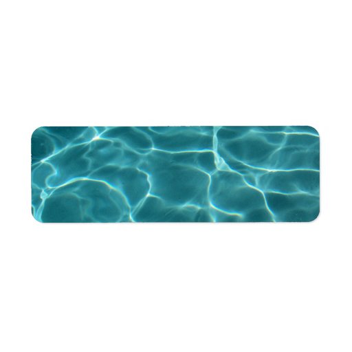 Swimming Pool Label | Zazzle