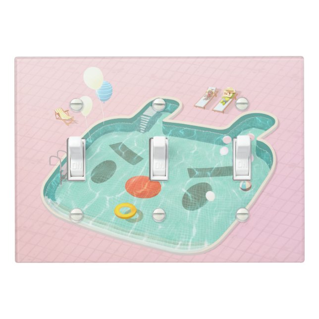 Swimming Pool Light Switch Cover (In Situ)