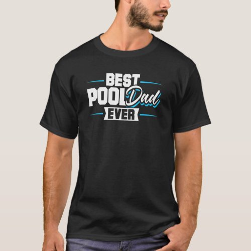 Swimming Pool Maintenance Repair Guy For Pool Clea T_Shirt