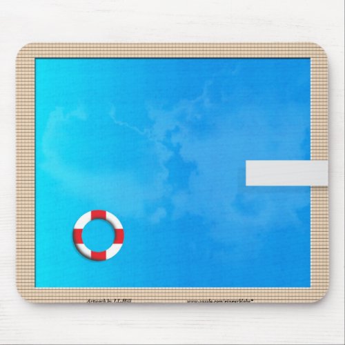 Swimming Pool Mouse Pad