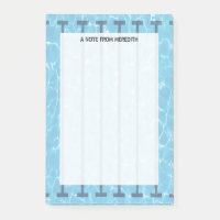 Swimming Pool Pad for Swimmers and Coaches Post-it Notes