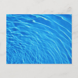 SWIMMING POOL POSTCARD