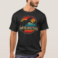 Swimming Pool Service Technician Dinosaur