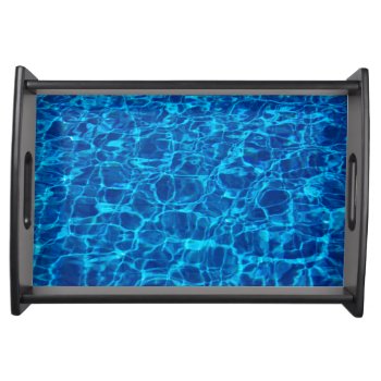 Swimming Pool Serving Tray by GiftsGaloreStore at Zazzle