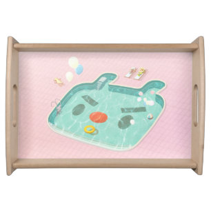 Swimming Pool Serving Tray