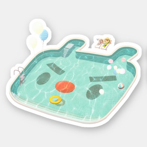 Swimming Pool Sticker