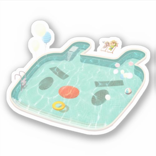 Swimming Pool Sticker